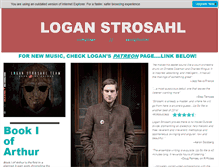 Tablet Screenshot of loganstrosahl.com